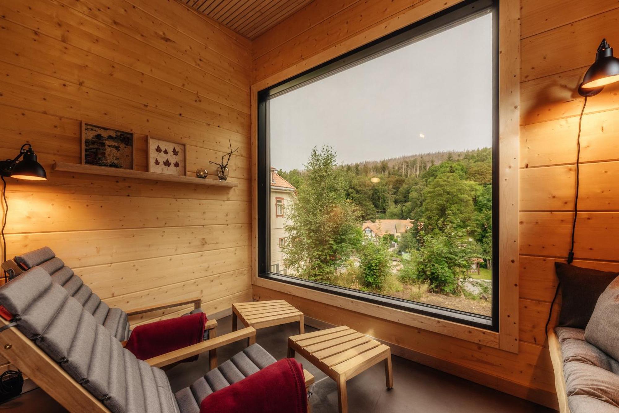 Hotel Villa Bodeblick شيارك المظهر الخارجي الصورة